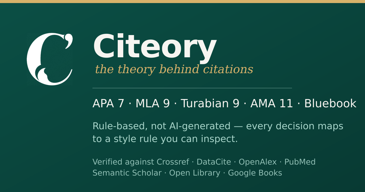I built a citation tool because students still spend too much time fixing citations logo